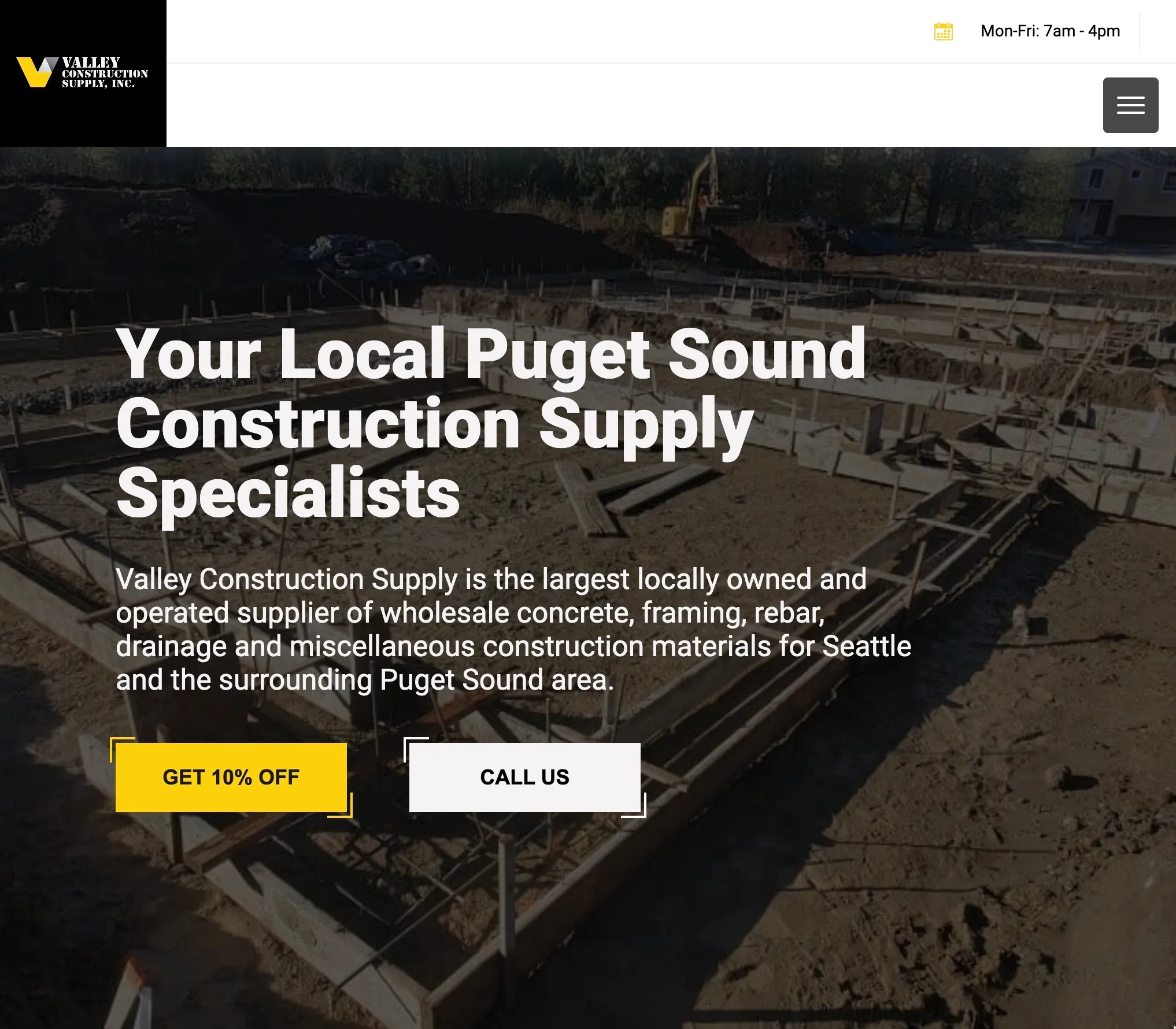 good use of color on website