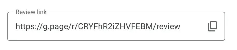 google review link