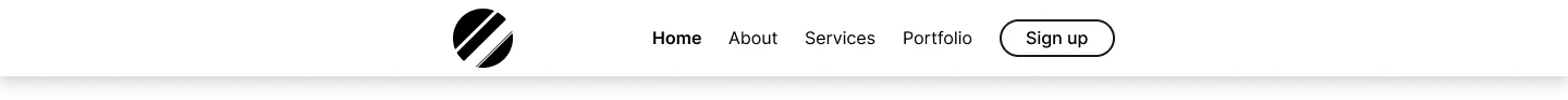 simple navigation website design