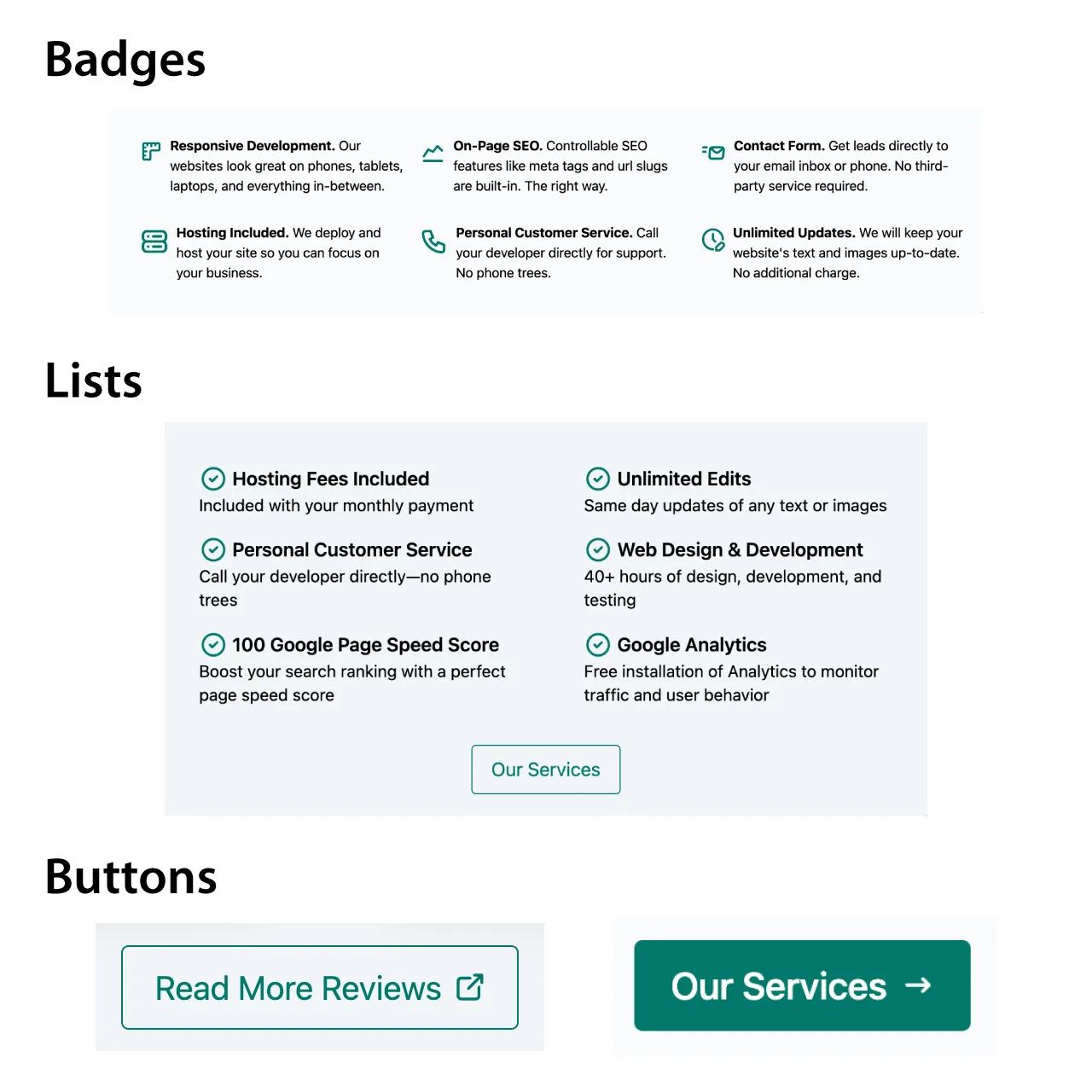 The 6 Types of Website Graphics | Cedar Studios Web Design